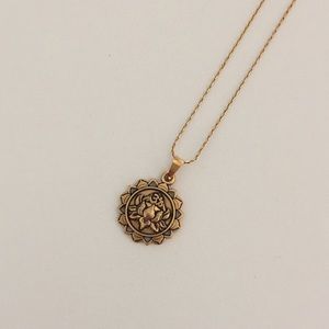 Alex and ani lotus necklace